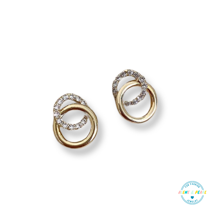 Glimmer Loops Studs